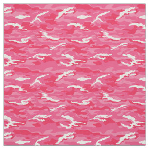 Pink Camo Pattern for DIY Masks Fabric