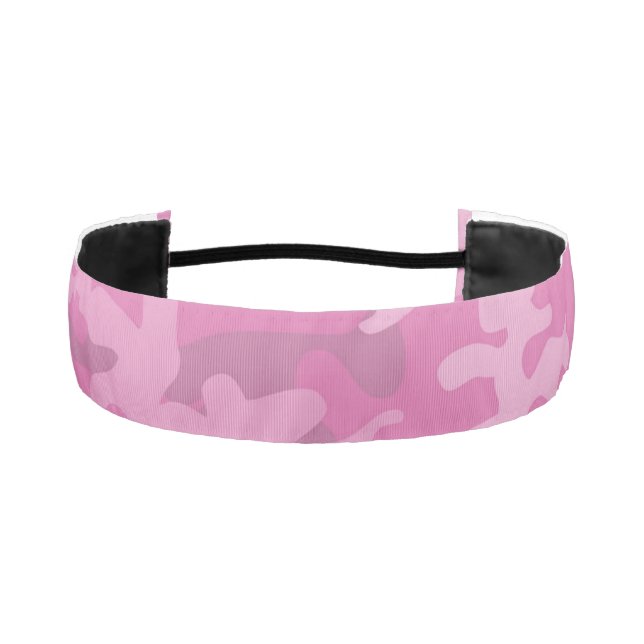 Pink Camo Pattern  Headband (Front)