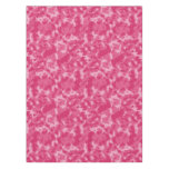 Pink Camo Pattern Tablecloth