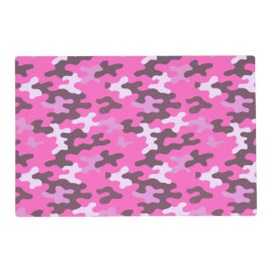 Pink Camo Placemat