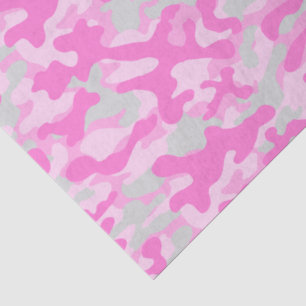 Pink Camo  Tissue Paper