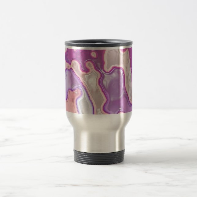 Pink Camo Travel Mug (Center)