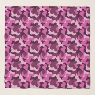 Pink Camo Y2K Girly Fashion Style Scarf