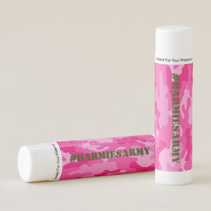 Pink Camouflage Bachelorette Hashtag Chapstick