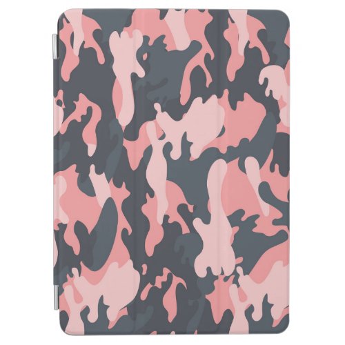Pink Camouflage Classic Vintage Pattern iPad Air Cover