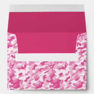 Pink Camouflage - Envelope
