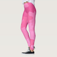 Pink Camouflage Leggings