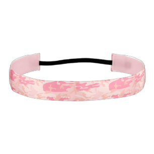 Pink Camouflage, Military, Army Athletic Headband