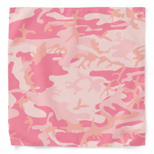 Pink Camouflage, Military, Army Bandana