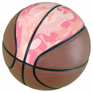 Pink Camouflage, Military, Army Basketball