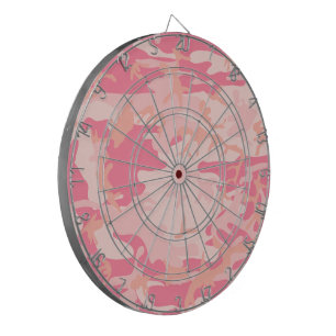 Pink Camouflage, Military, Army Dart Board