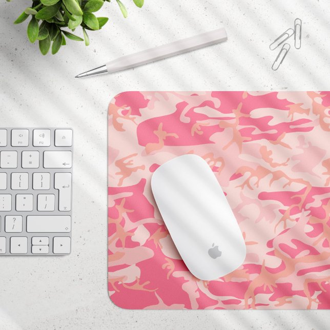 Pink Camouflage, Military, Army Mouse Pad (Creator Uploaded)