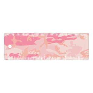 Pink Camouflage, Military, Army Ruler