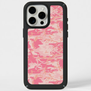 Pink Camouflage, Military, Army iPhone 15 Pro Max Case