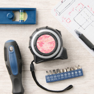 Pink Camouflage, Military, Army Tape Measure