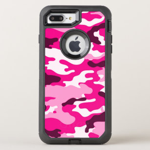 Pink Camouflage OtterBox iPhone 7 Plus Case