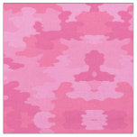 Pink Camouflage Pattern Fabric