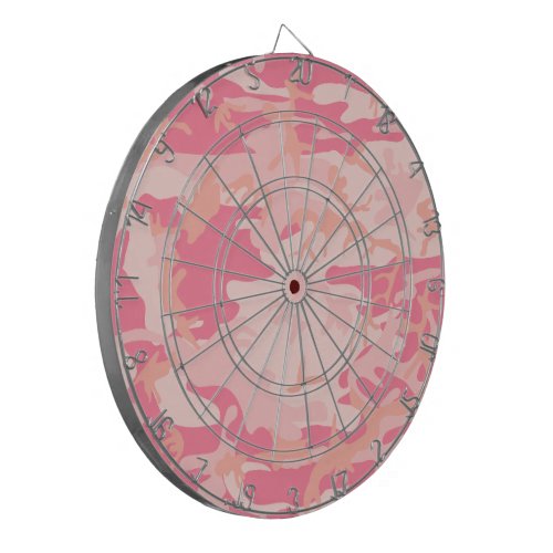 Pink Camouflage Pattern Military Pattern Army Dart Board