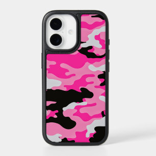 Pink Camouflage Pattern iPhone 17 Case