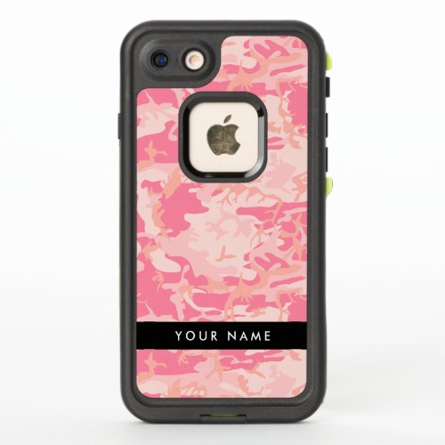 Pink Camouflage Pattern Your name Personalize
