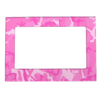 Pink Camouflage Picture Frames by Method77 at Zazzle