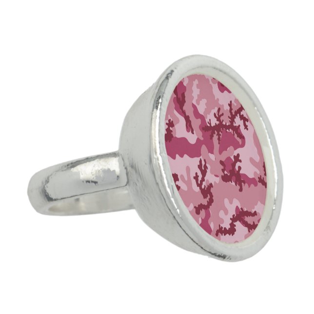 Pink camouflage ring (Side)