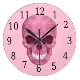 Skull Wall Clocks | Zazzle