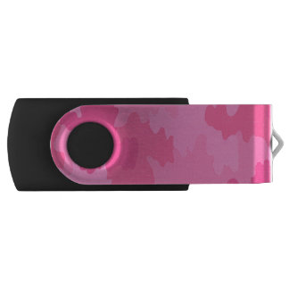Pink Camouflage USB Flash Drive