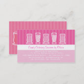 Pink Candy Catering Business Card (Front/Back)