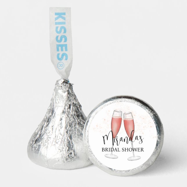 Pink Candy Favors Bridal Shower Brunch and Bubbly (Front)