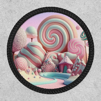 Pink Candy Land House Patch