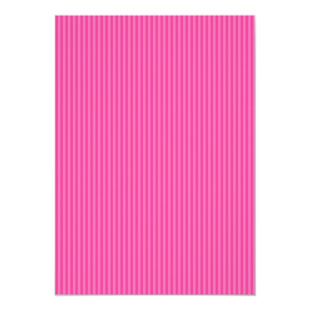 Pink Candy Stripes Bat Mitzvah Invitations