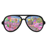 Pink Candyland Aviator Sunglasses at Zazzle