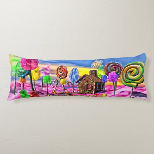 Pink Candyland Body Pillow