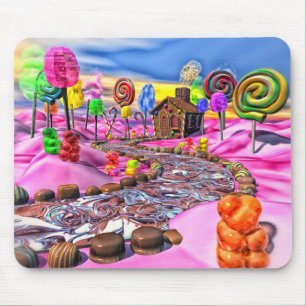 Pink Candyland Mouse Pad