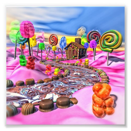 Pink Candyland Photo Print