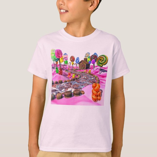Pink Candyland T-Shirt (Front)