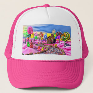 Pink Candyland Trucker Hat