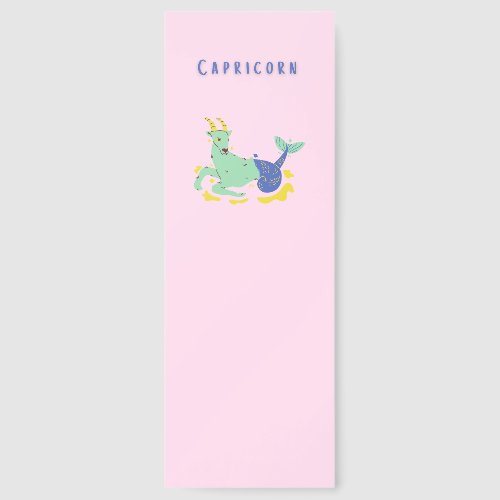 Pink Capricorn, zodiac, star print Bookmarks
