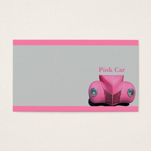 Pink Car (Front)