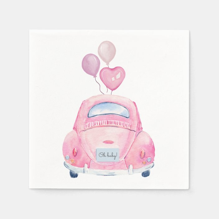 baby pink car