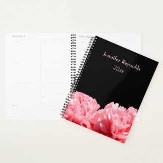 Pink Carnations Personal Planner