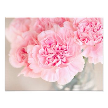 Pink Carnations Photo Print by GiftsGaloreStore at Zazzle