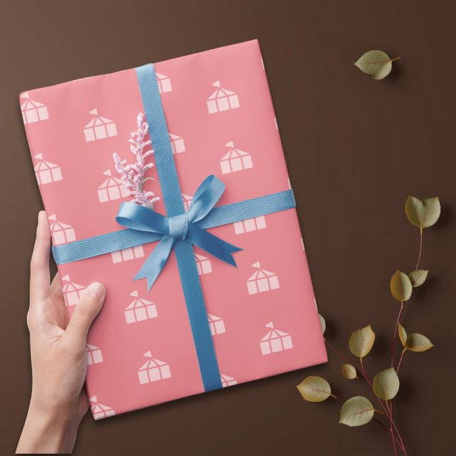 Pink Carnival Circus Wrapping Paper (Creator Uploaded)