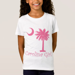 Pink Carolina Girl Palmetto T-Shirt