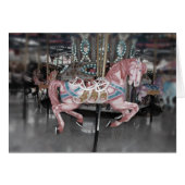 Pink carousel horse (Front Horizontal)