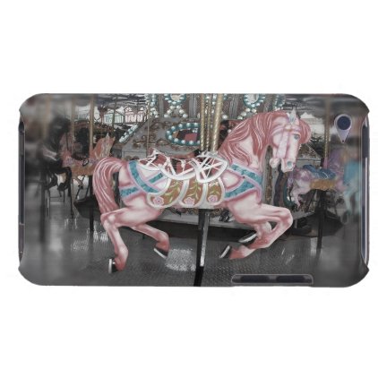 Pink carousel horse barely there iPod case