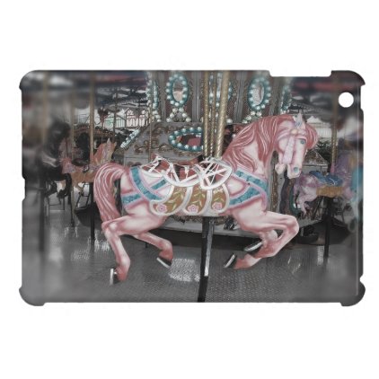 Pink carousel horse case for the iPad mini