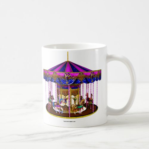 Pink Carousel Mug