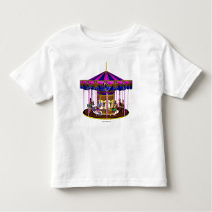 Pink Carousel Toddler Shirt
